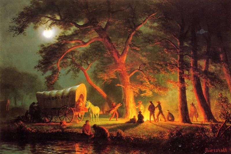 Albert Bierstadt Oregon Trail